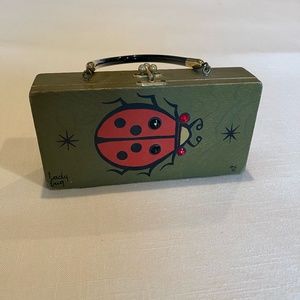 Rare Vintage Enid Collins Lady Bug 1967 Box Purse